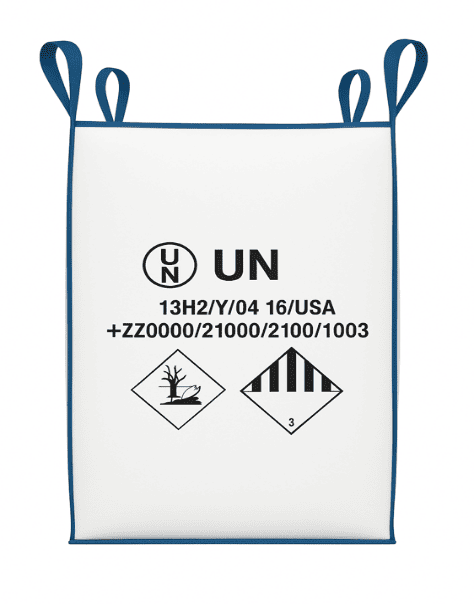 UN Certified Bulk Bag for hazardous materials transport
